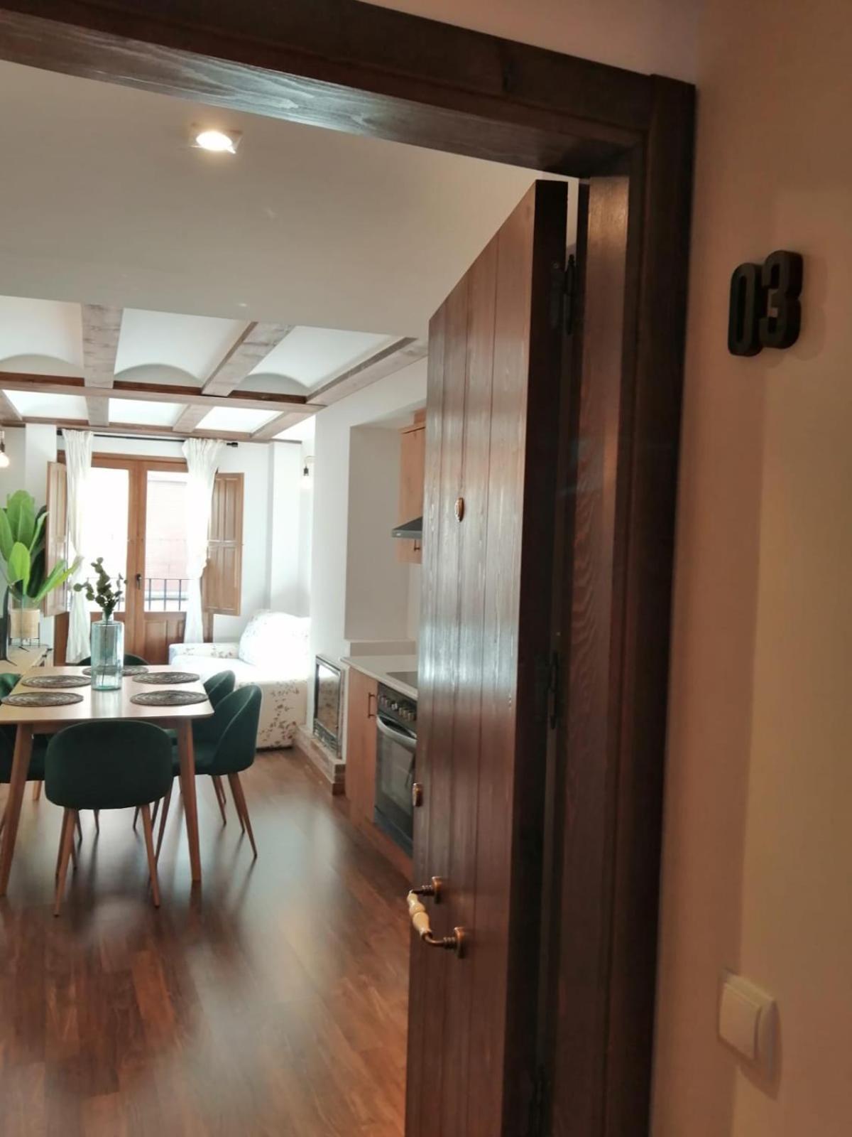 Apartamentos Casa Memé Mora de Rubielos Esterno foto